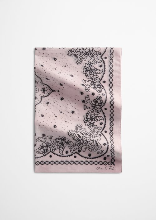 Bedruckter Schal — Light Pink