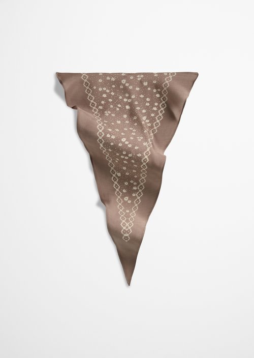 Triangel-Tuch — Dark Brown