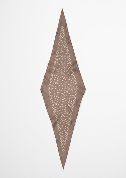 Triangel-Tuch — Dark Brown