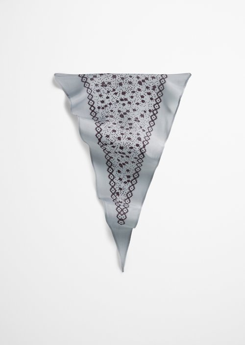 Triangel-Tuch — Medium Blue