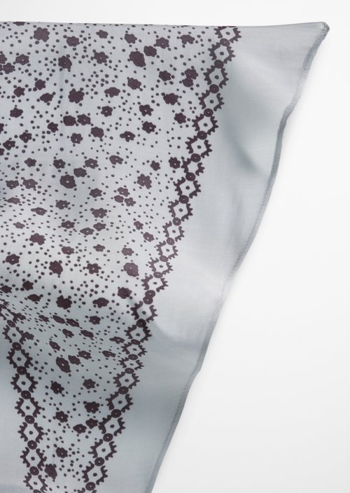 Triangel-Tuch — Medium Blue