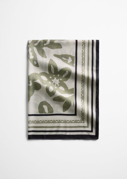 Schal — Medium Green