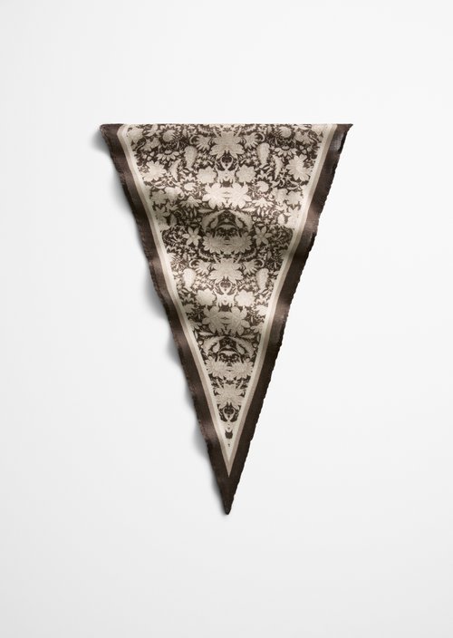 Tuch im Rautenformat — Medium Brown