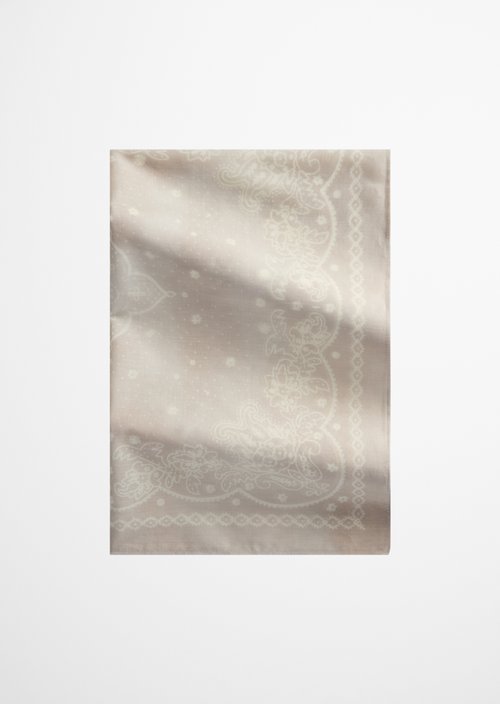 Bedrucktes Tuch — Light Beige