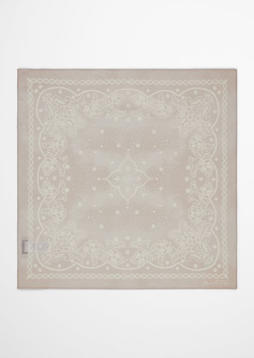 Bedrucktes Tuch — Light Beige
