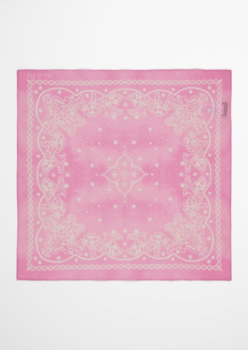 Bedrucktes Tuch — Medium Pink