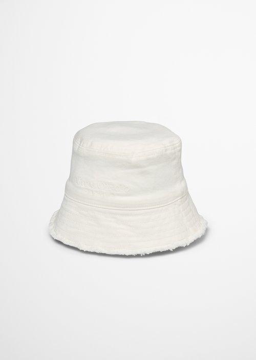 Jeans bucket hat — Grey White