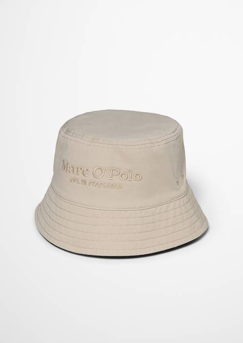 Bucket Hat garment-dyed Linen Beige - Produkt Bild 1