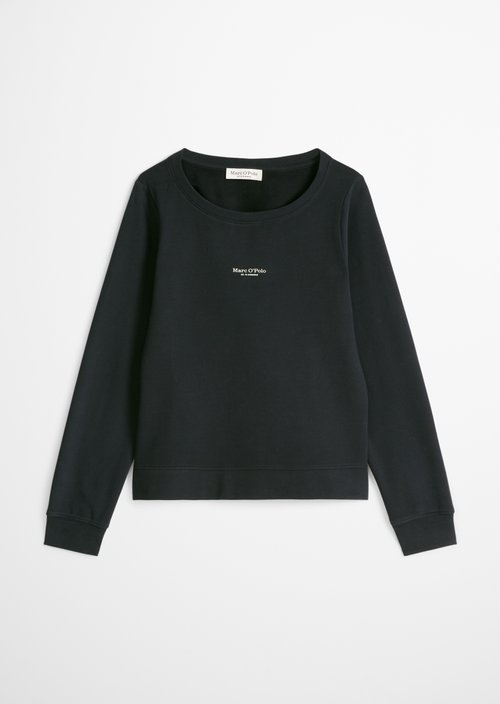 DfC sweatshirt relaxed garment-dyed — Deep Night Blue