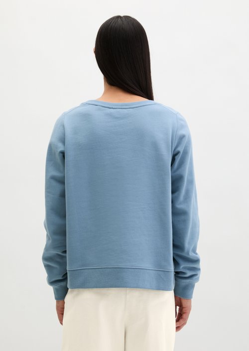 DfC sweatshirt relaxed garment-dyed — Fall Sky
