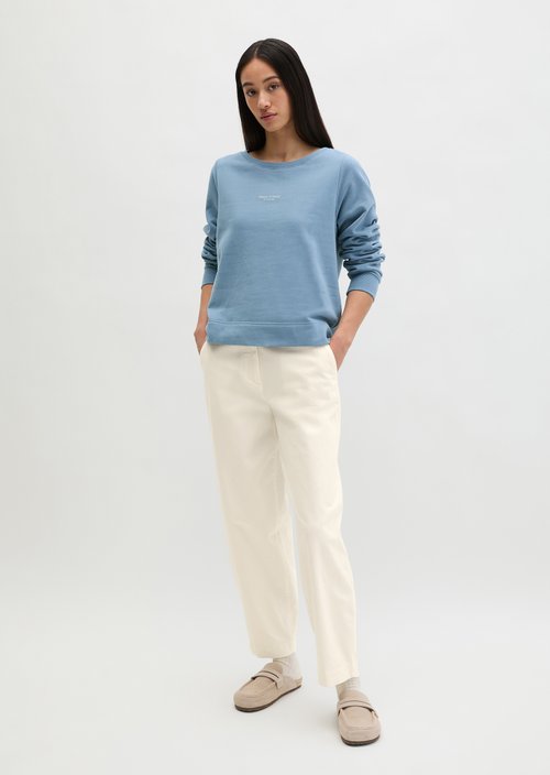 DfC sweatshirt relaxed garment-dyed — Fall Sky