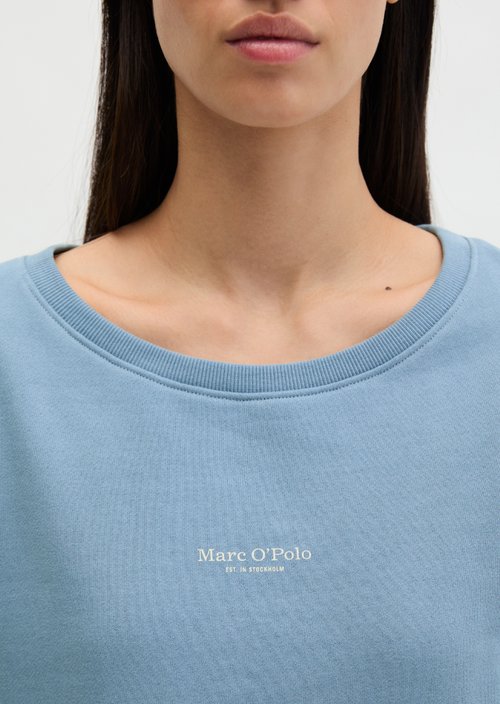DfC sweatshirt relaxed garment-dyed — Fall Sky