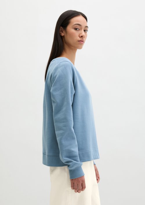 DfC sweatshirt relaxed garment-dyed — Fall Sky