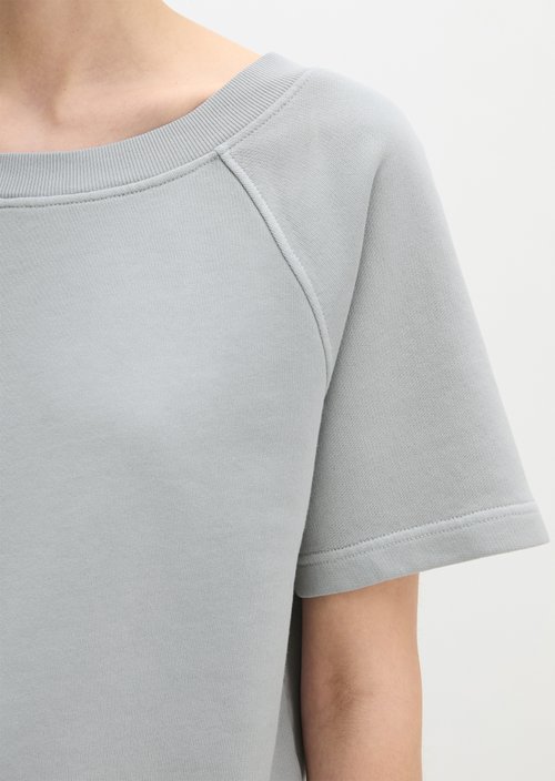 Short sleeve sweatshirt loose — Grey Horizon