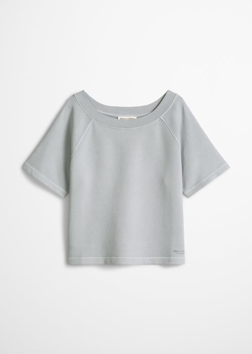 Short sleeve sweatshirt loose — Grey Horizon