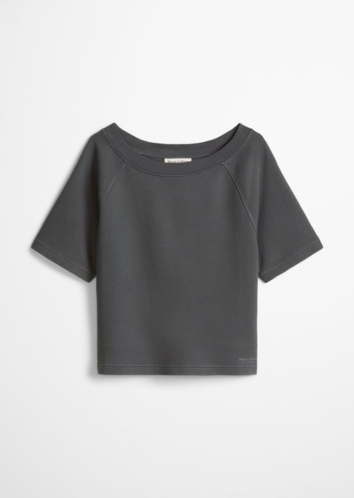 Short sleeve sweatshirt loose — Stormy Sky