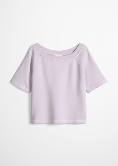 Short sleeve sweatshirt loose — Dusty Lavender