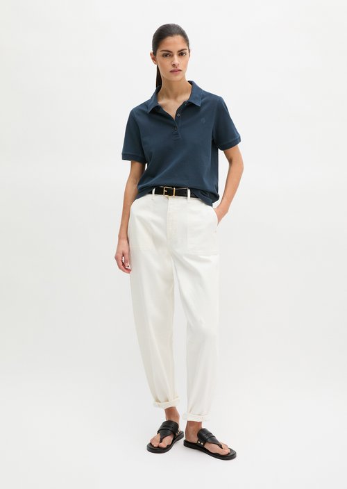 Regular polo shirt — Deep Night Blue