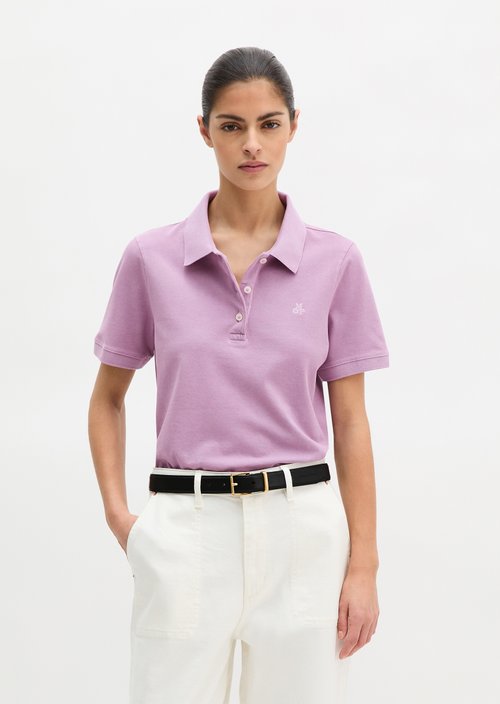 Regular polo shirt — Warm Lilac