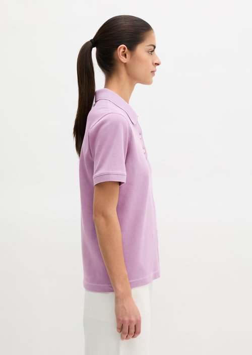 Regular polo shirt — Warm Lilac
