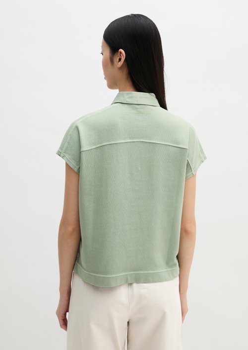 Loose polo shirt — Fresh Sage