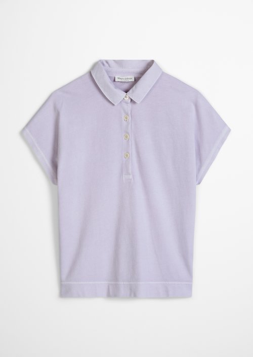 Loose polo shirt — Dusty Lavender