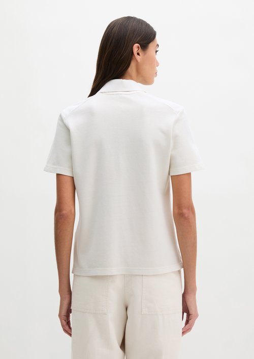 Regular polo shirt — Grey Silk