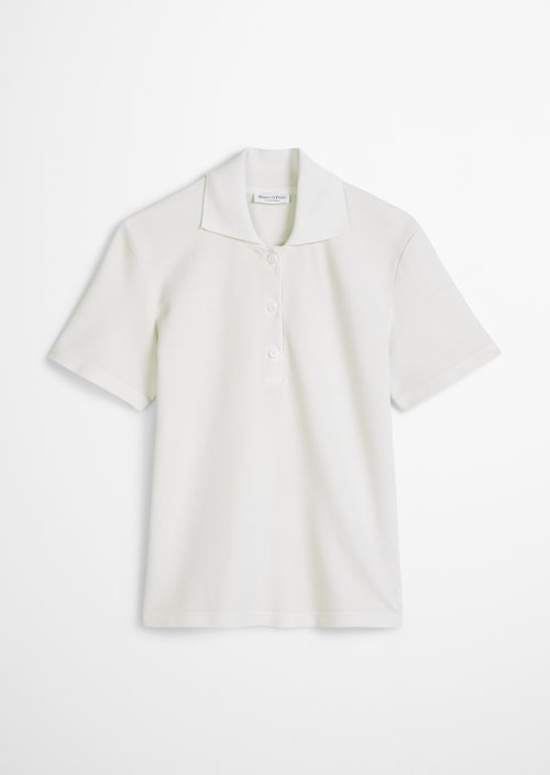 Regular polo shirt — Grey Silk
