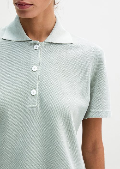 Regular polo shirt — Fresh Sage