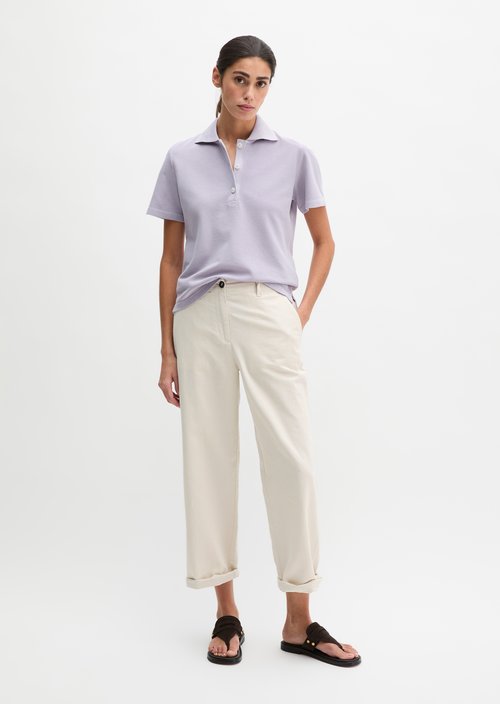 Regular polo shirt — Dusty Lavender