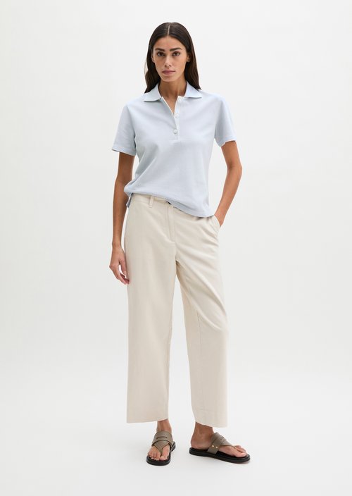 Regular polo shirt — Airy Blue
