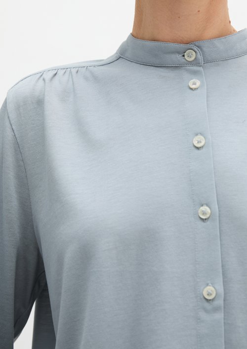 Jersey blouse loose — Grey Horizon