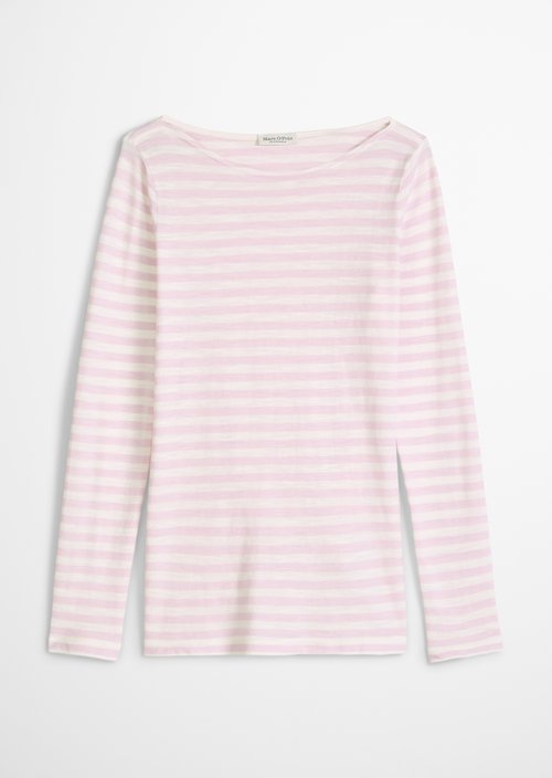 Striped longsleeve regular — Light Purple