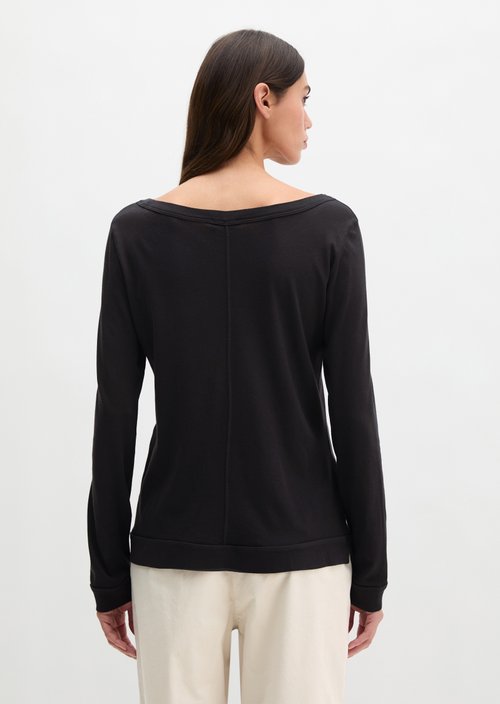 Longsleeve regular — Black