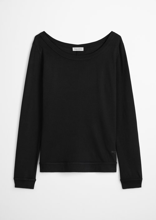 Longsleeve regular — Black