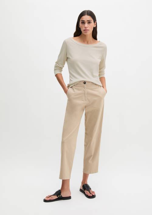 Longsleeve regular Grey Silk w widoku z przodu