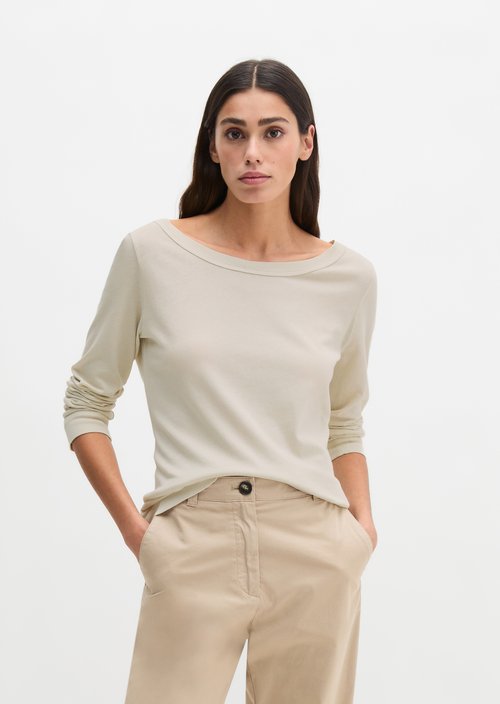 Longsleeve regular — Grey Silk