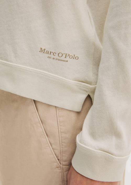 Longsleeve regular Grey Silk w widoku szczegółowym