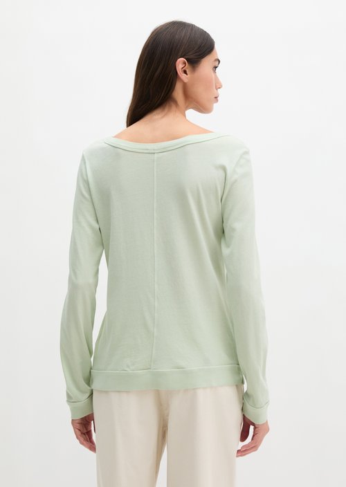 Longsleeve regular — Calm Sage