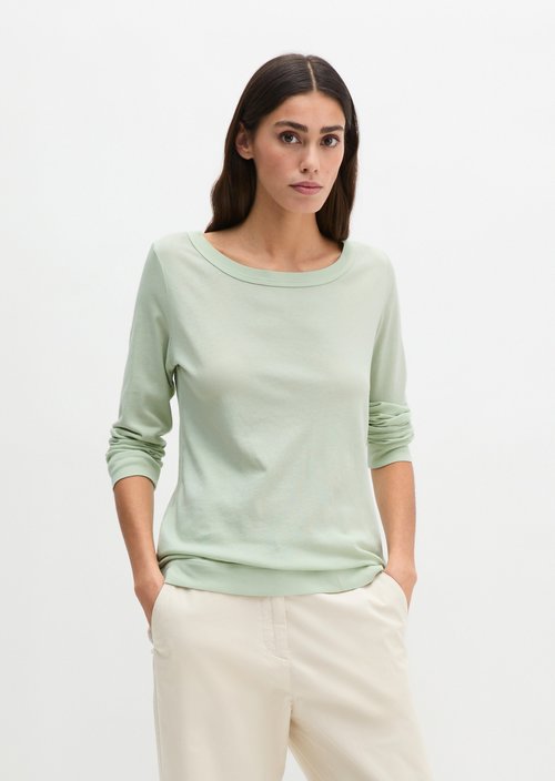 Longsleeve regular — Calm Sage