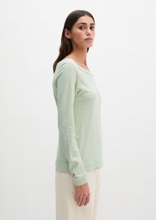 Longsleeve regular — Calm Sage