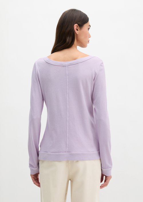 Longsleeve regular — Dusty Lavender