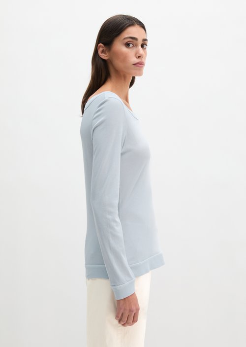 Longsleeve regular — Airy Blue