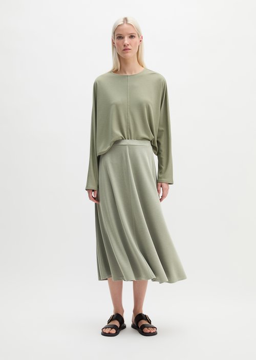 Cropped longsleeve — Fresh Sage