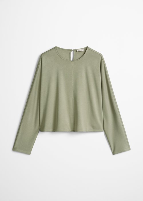 Cropped longsleeve — Fresh Sage