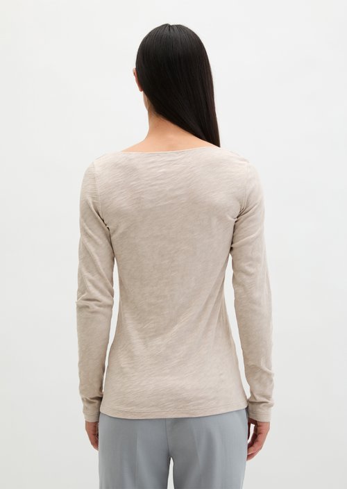 DfC U-Boot longsleeve regular — Linen Beige