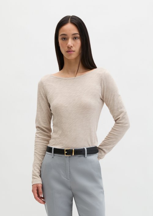 DfC U-Boot longsleeve regular — Linen Beige