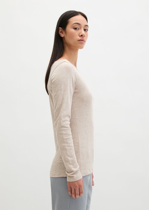 DfC U-Boot longsleeve regular — Linen Beige