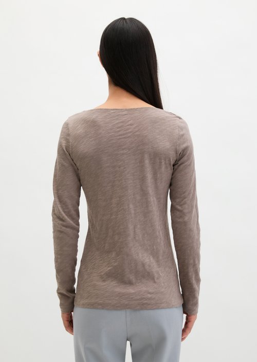 DfC U-Boot longsleeve regular — Chalky Brown