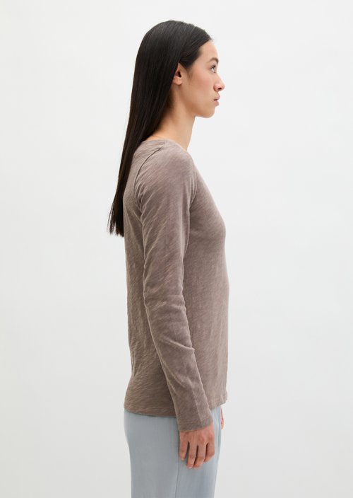 DfC U-Boot longsleeve regular — Chalky Brown